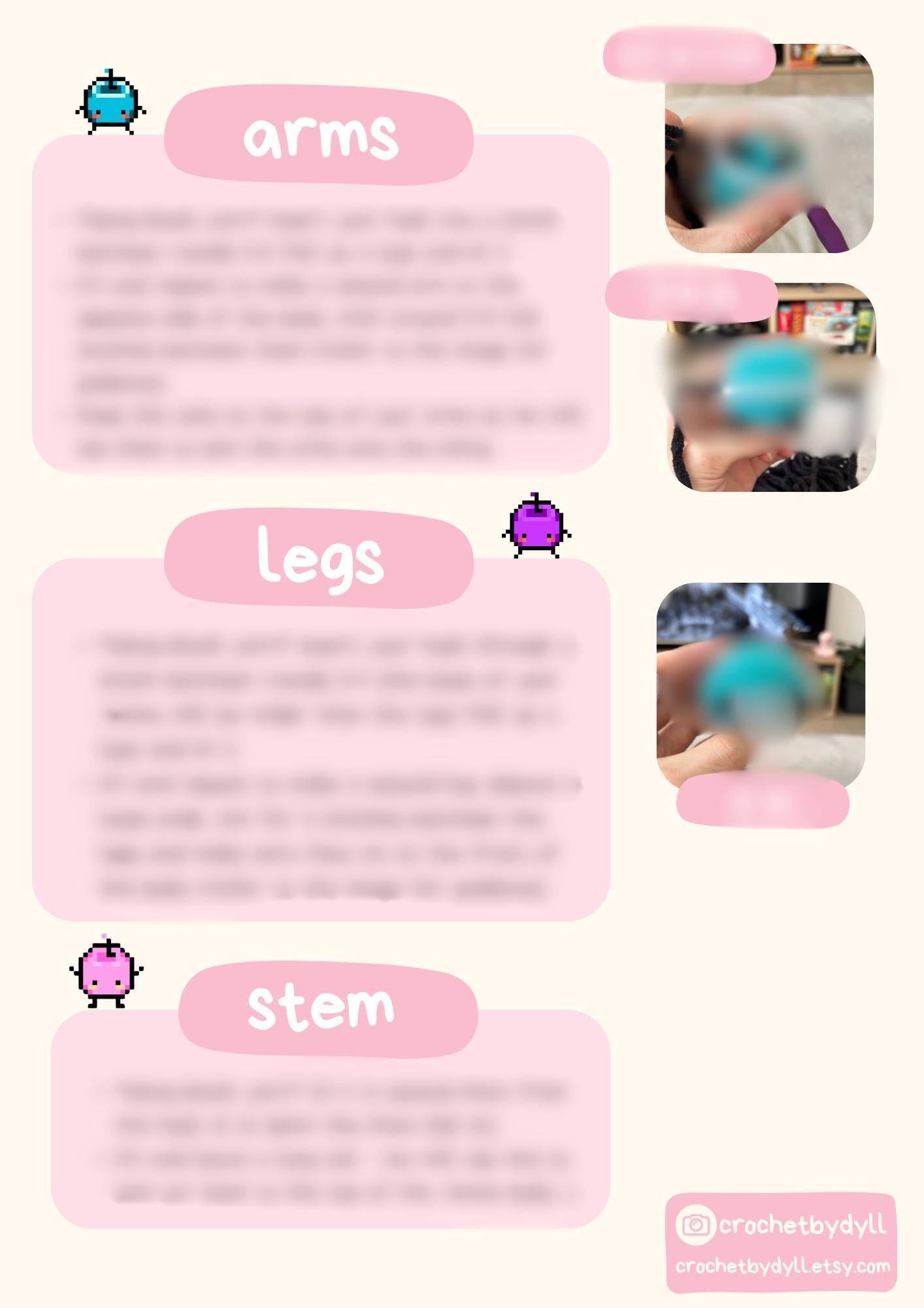 Stardew Valley Junimo Swing Crochet Pattern PDF – Cute Amigurumi