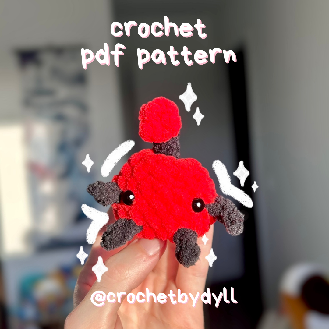 Stardew Valley Mini Junimo Crochet Pattern PDF – Easy DIY Plush with Photos