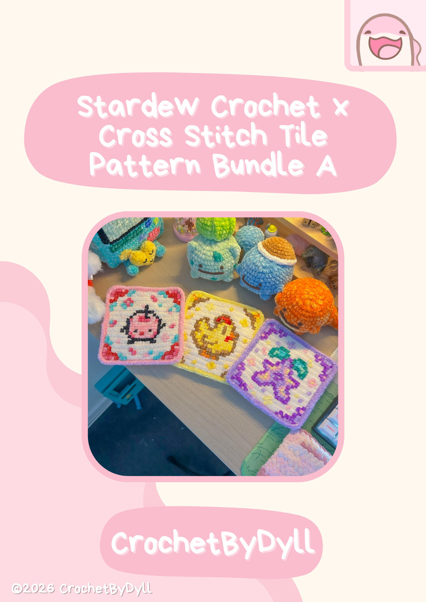 Stardew Bundle A Crochet x Cross Stitch Pattern Bundle - PixelStitch