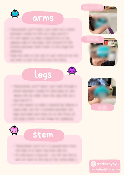 Stardew Valley Junimo Swing Crochet Pattern PDF – Cute Amigurumi