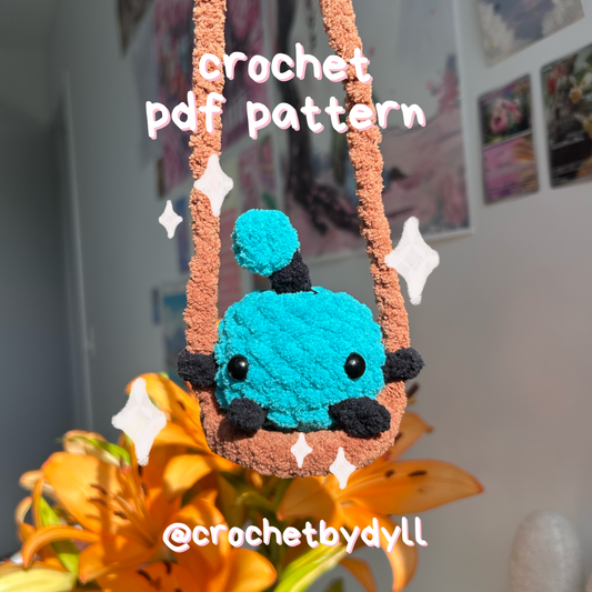 Stardew Valley Junimo Swing Crochet Pattern PDF – Cute Amigurumi