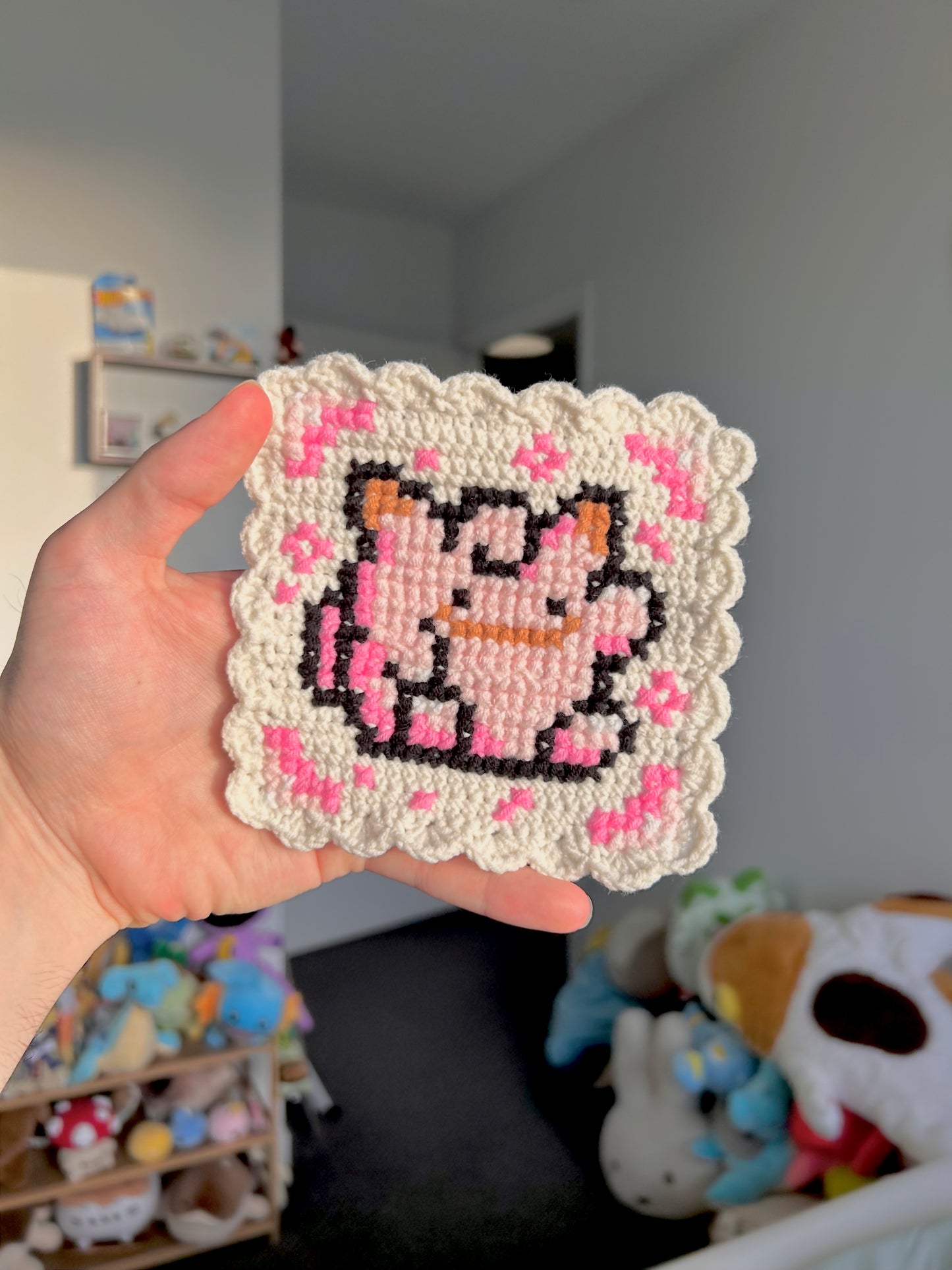 Fairy Ditto Crochet x Cross-Stitch Tile Pattern
