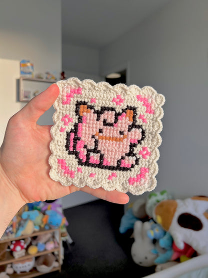 Fairy Ditto Crochet x Cross-Stitch Tile Pattern