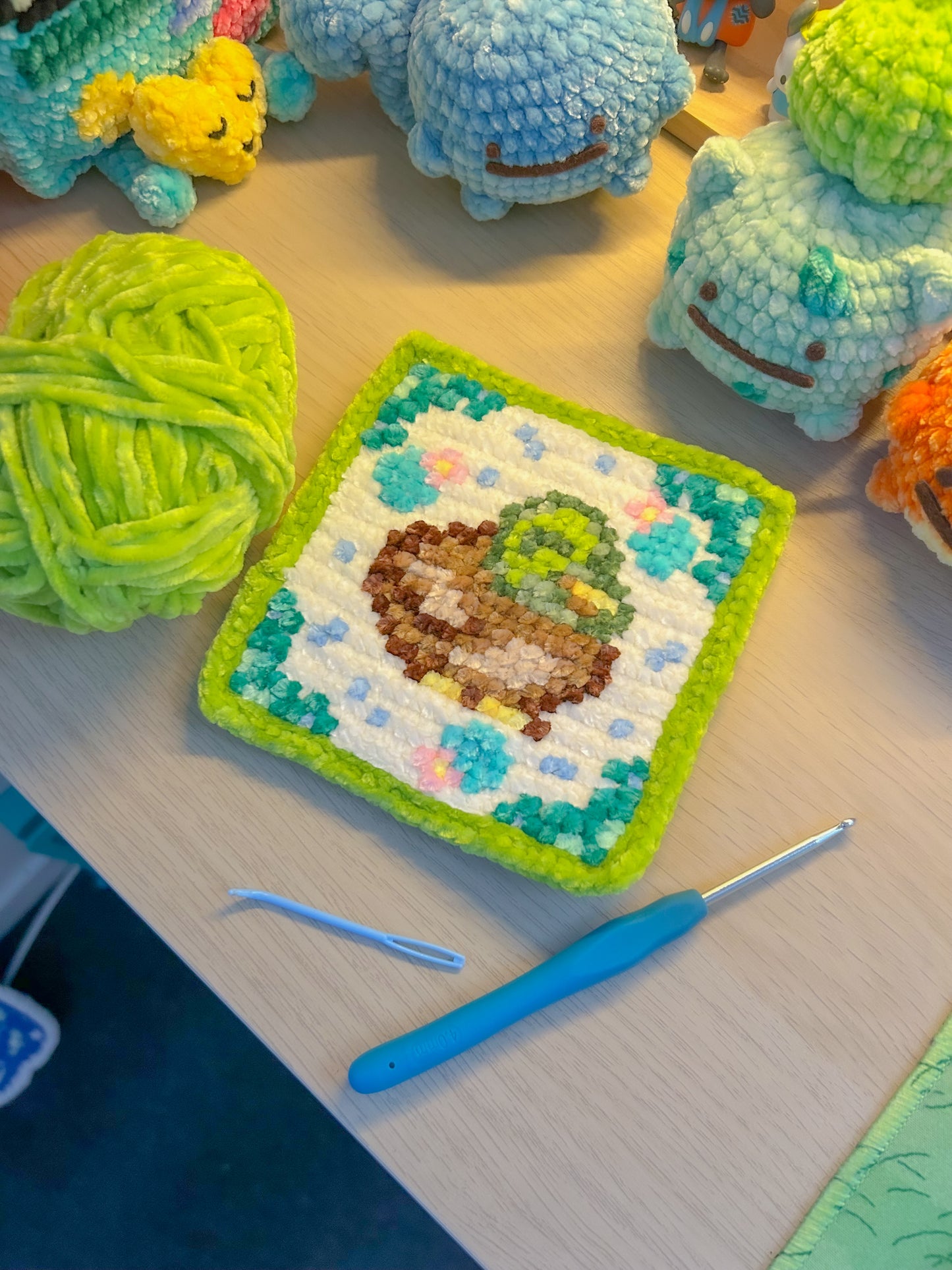 Stardew Duck Crochet x Cross Stitch Pattern - PixelStitch