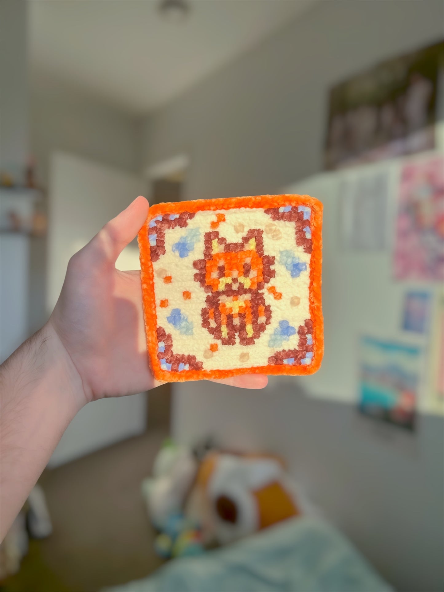 Stardew Cat Crochet x Cross Stitch Pattern - PixelStitch