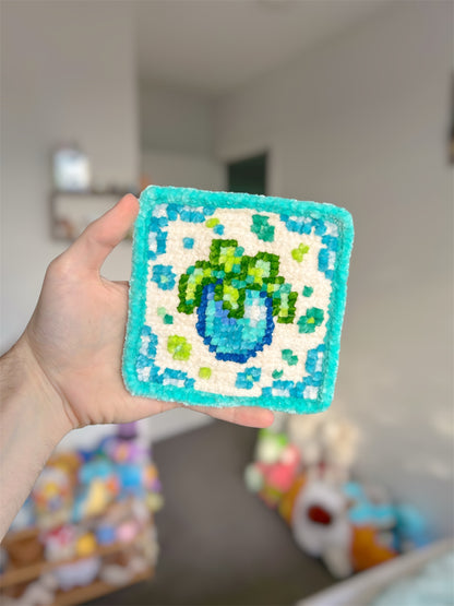 Stardew Ancient Fruit Crochet x Cross Stitch Pattern - PixelStitch
