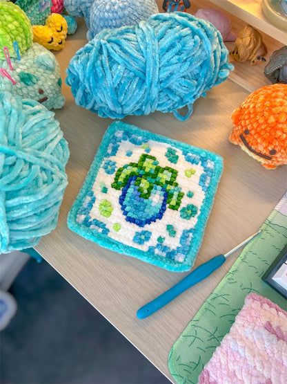 Stardew Ancient Fruit Crochet x Cross Stitch Pattern - PixelStitch