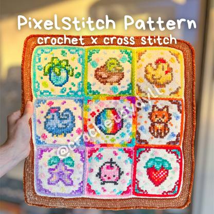 Stardew Crochet x Cross-Stitch Complete Pattern Bundle - PixelStitch