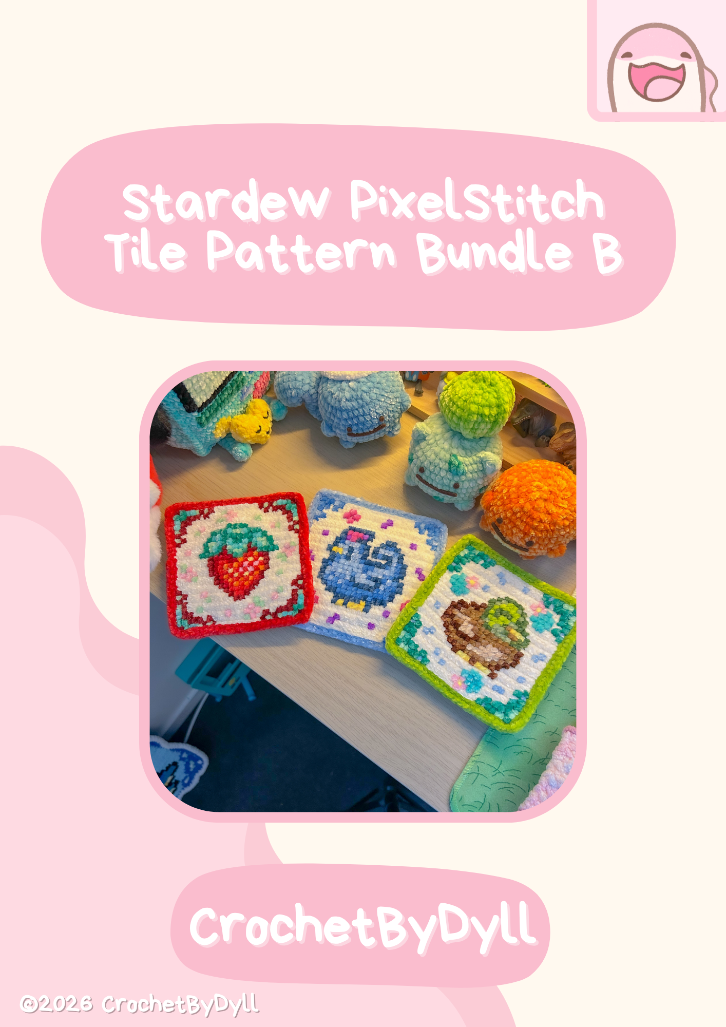 Stardew Bundle B Crochet x Cross Stitch Pattern Bundle - PixelStitch
