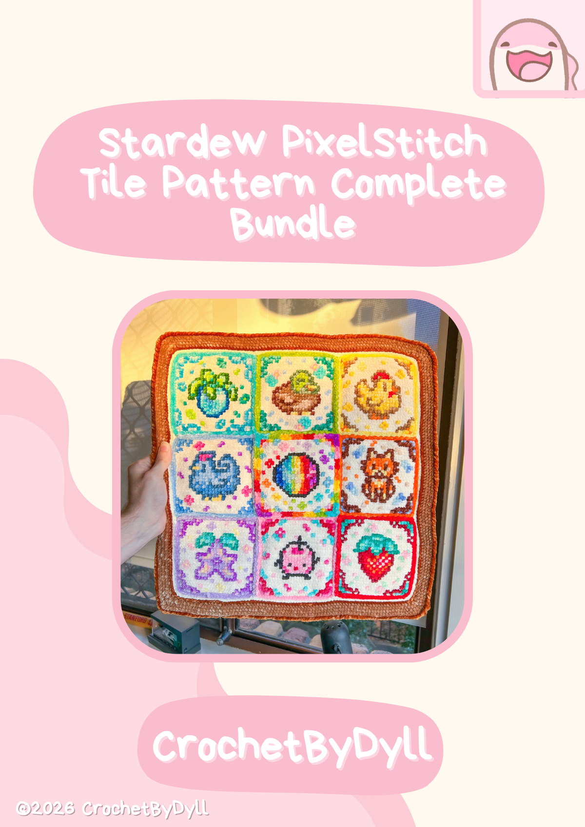 Stardew Crochet x Cross-Stitch Complete Pattern Bundle - PixelStitch